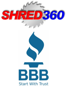 Free Paper Shredding Event with BBB Serving Central SC & Caro-Smart Financial Solutions in Columbia, SC - April 29th, 2026 2 Shred360 and BBB logo