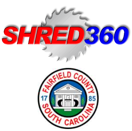 Shred360 and Fairfield County Logo