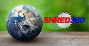 shred360 celebrates earth month